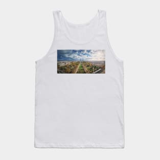 Panoramic view to the Paris city Tank Top